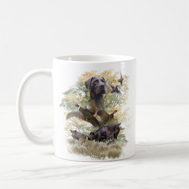German Shorthaired Pointers (GSP)   Coffee Mug (Left)