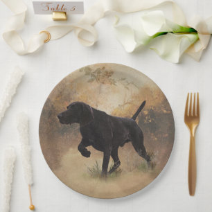German Shorthaired Pointers (GSP)  Paper Plates