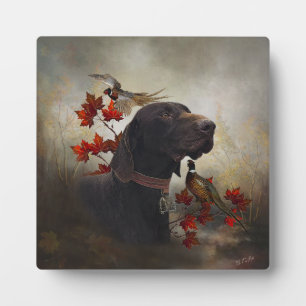 German Shorthaired Pointers (GSP) Plaque
