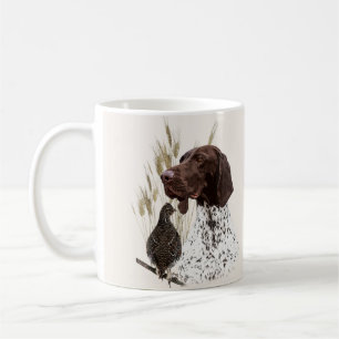 German Shorthaired Pointers (GSP) Postcard Coffee  Coffee Mug