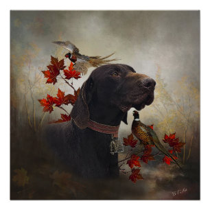 German Shorthaired Pointers (GSP)        Poster