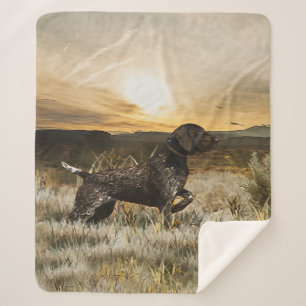German Shorthaired Pointers (GSP) Sherpa Blanket