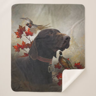 German Shorthaired Pointers (GSP)   Sherpa Blanket