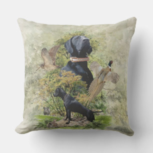 German Shorthaired Pointers (GSP) Throw Pillow