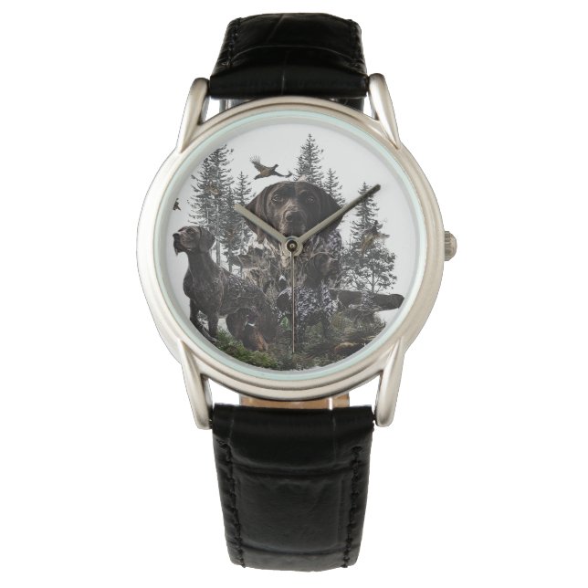 German Shorthaired Pointers (GSP)     Watch (Front)