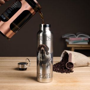 German Shorthaired Pointers (GSP) Water Bottle