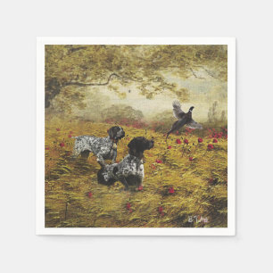 German Shorthaired Pointers Napkin