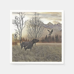 German Shorthaired Pointers Napkin