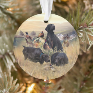 German Shorthaired Pointers  Ornament