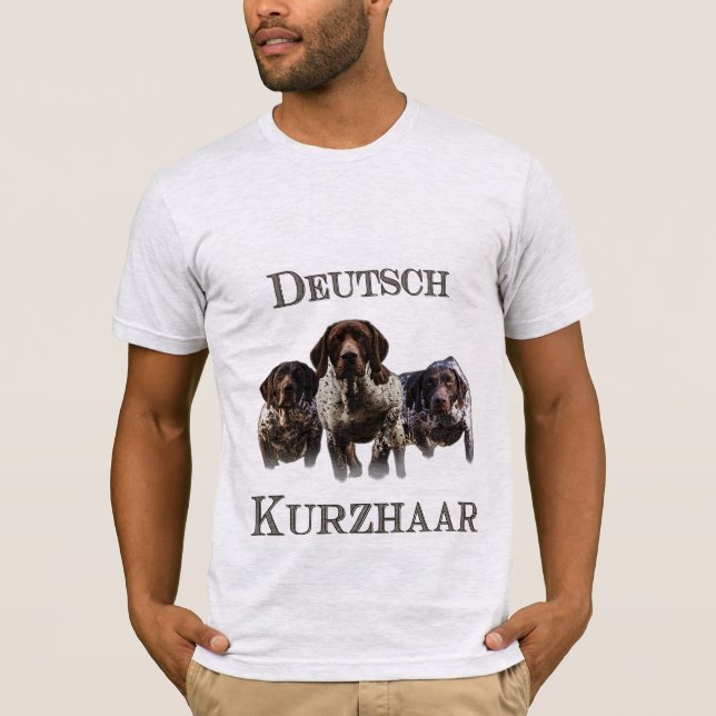 German Shorthaired Pointers T-Shirt (Front)