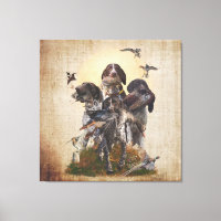 German Shorthaired Pointers  Tapestry Poster