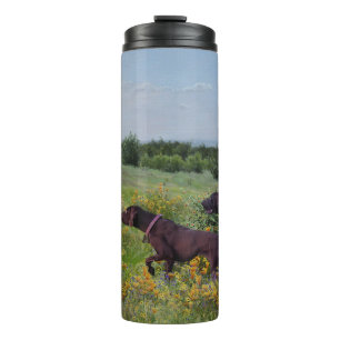 German Shorthaired Pointers Thermal Tumbler