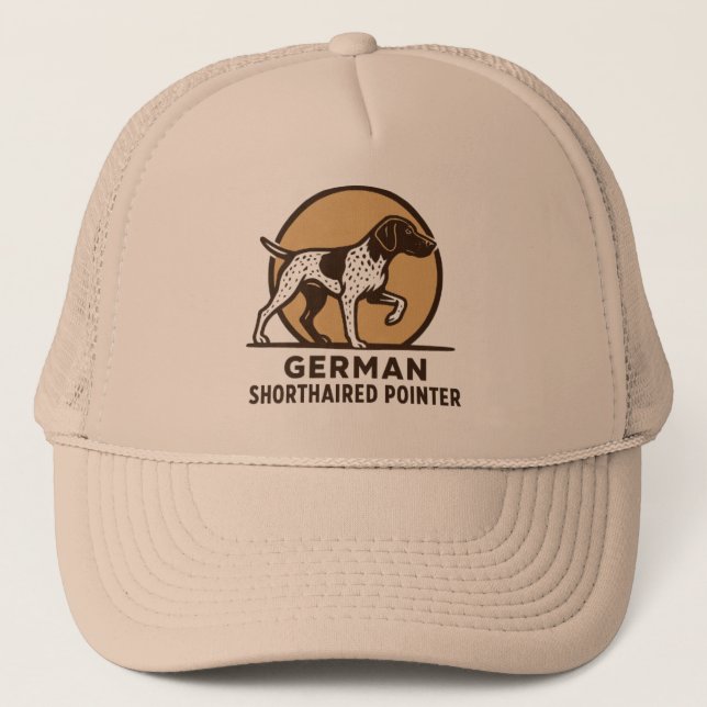 German Shorthaired Pointers  Trucker Hat (Front)