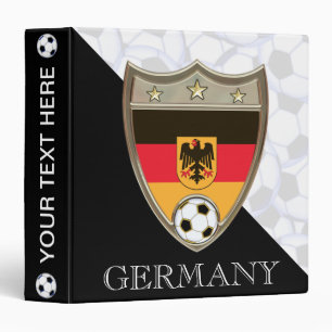 German Soccer 1.5" Binder