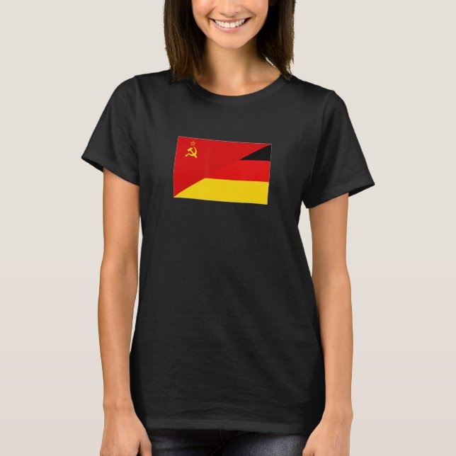 German Soviet Germany Soviet Union German UDSSR T-Shirt (Front)