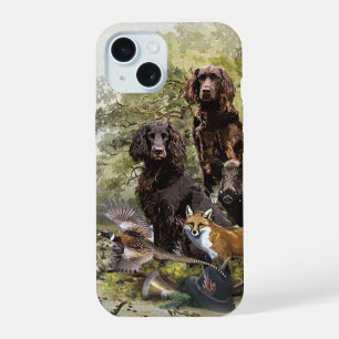 German Spaniels (  Deutscher Wachtelhund ) iPhone 15 Case