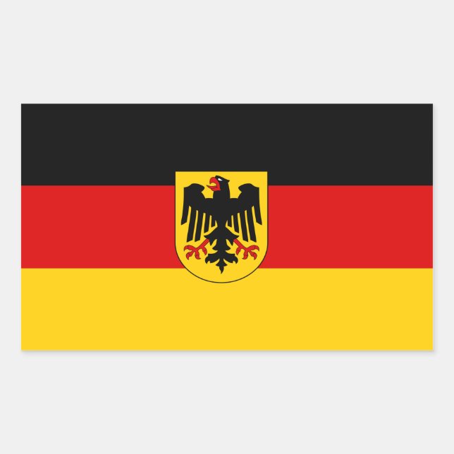 German State Flag Sticker (Front)
