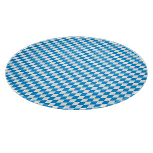 German State Of Bavaria - Flag Colours Pattern Cutting Board