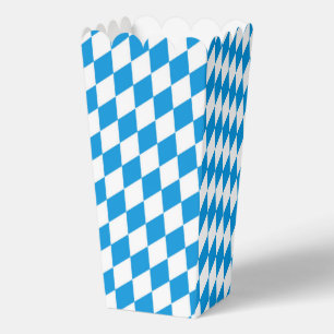 German State Of Bavaria - Flag Colours Pattern Favor Box