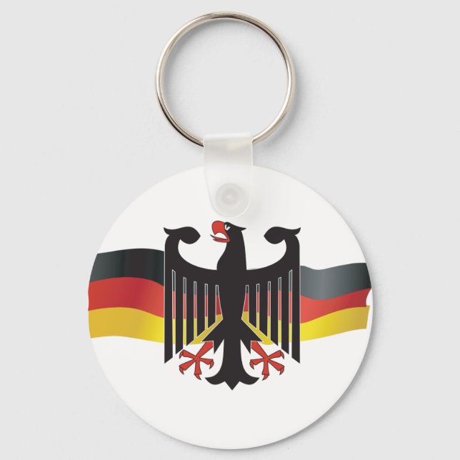 German Symbol Keychain (Front)