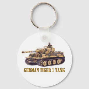 GERMAN TIGER 1 TANK KEYCHAIN