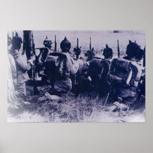 German Troops Poster