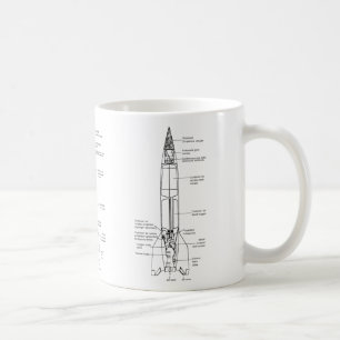 German V2 Warhead Diagram Coffee Mug