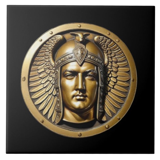 German Warlord Hermann (General Arminius)  Tile (Front)