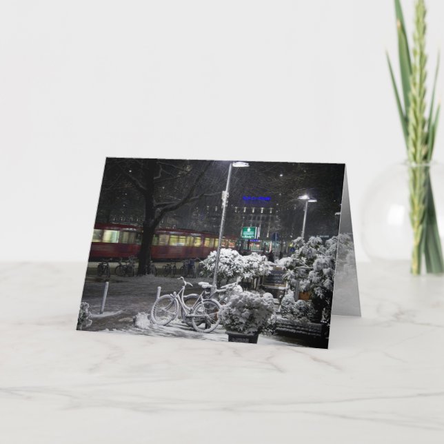 German Winter Holiday Card (Front)