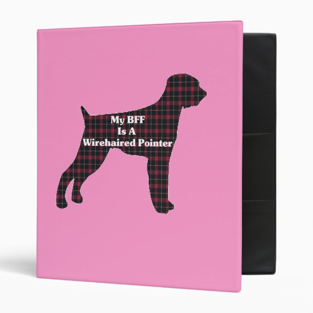 German WireHair Pointer BFF Binder (Front/Inside)