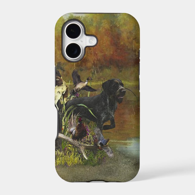 German Wirehaired Pointer (Back)