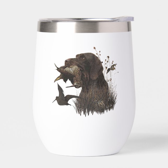 German Wirehaired Pointer (Left)