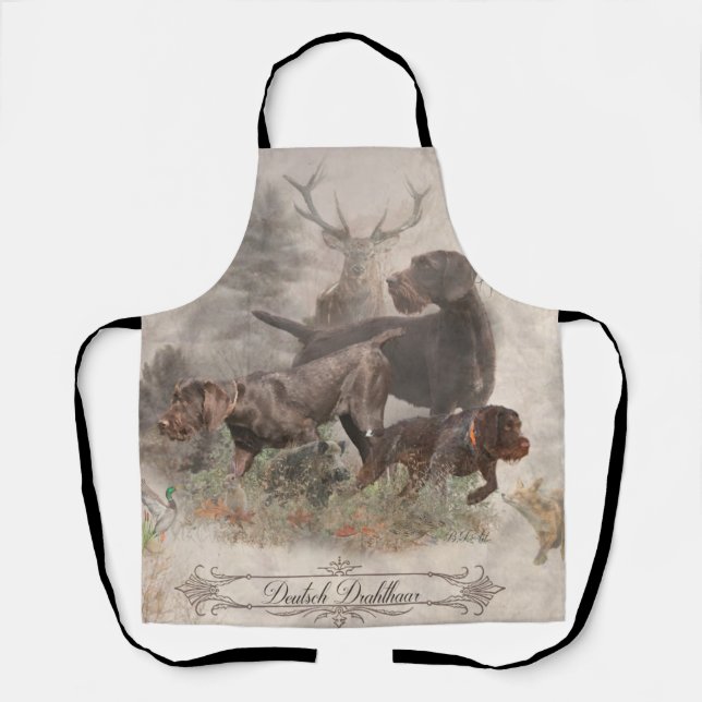  German Wirehaired Pointer     Apron (Front)