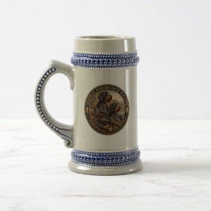 German Wirehaired Pointer Beer Stein