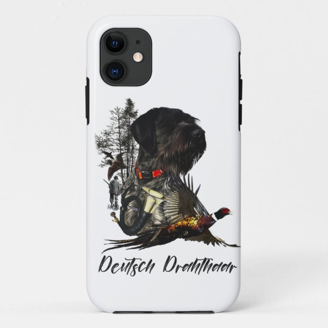 German Wirehaired Pointer  Case-Mate iPhone Case (Back)