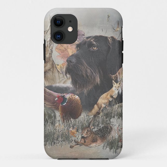German Wirehaired Pointer  Case-Mate iPhone Case (Back)