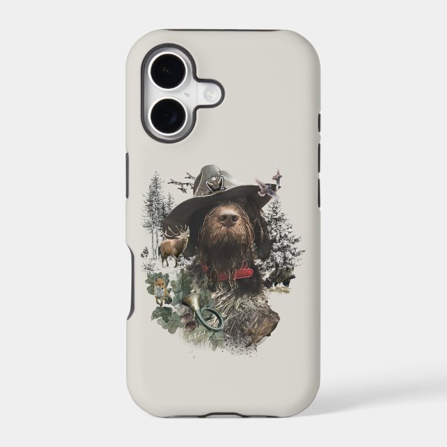 German Wirehaired Pointer  Case-Mate iPhone Case (Back)