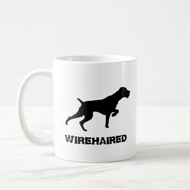 German Wirehaired Pointer Coffee Mug (Left)