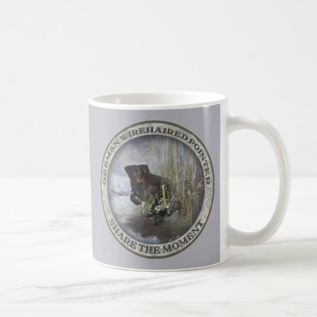  German Wirehaired Pointer Coffee Mug (Right)