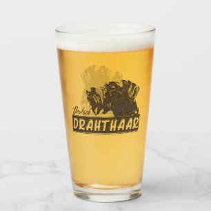 German Wirehaired Pointer Glass