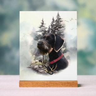 German Wirehaired Pointer, GWP Acrylic Sign