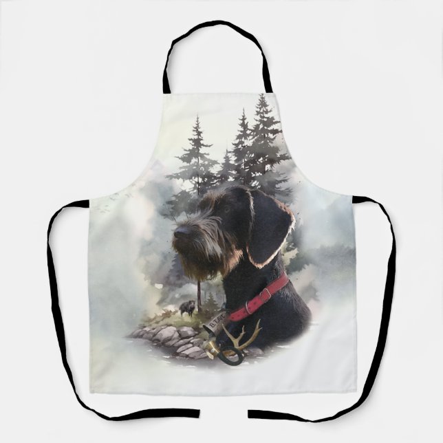 German Wirehaired Pointer, GWP Apron (Front)