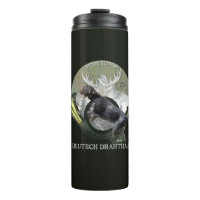 German Wirehaired Pointer , Hunting logo