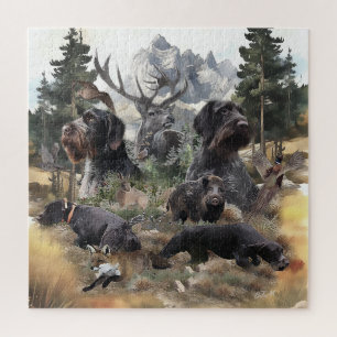 German Wirehaired Pointer Jigsaw Puzzle