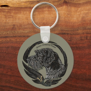 German Wirehaired Pointer   Keychain