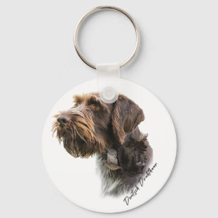 German Wirehaired Pointer    Keychain