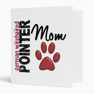 German Wirehaired Pointer Mom 2 Binder