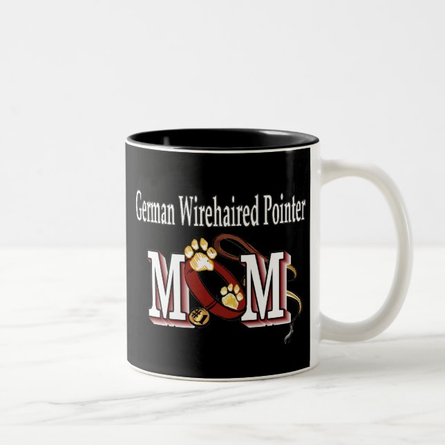 German Wirehaired Pointer Mom Mug (Right)