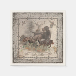 German Wirehaired Pointer   Napkin