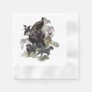  German Wirehaired Pointer     Napkin